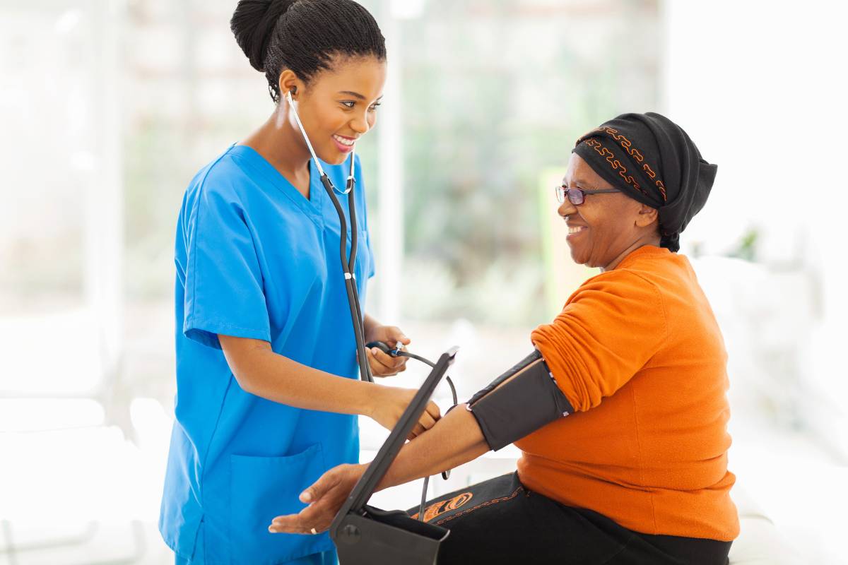 A nurse uses the synergy model for patient care in practice.
